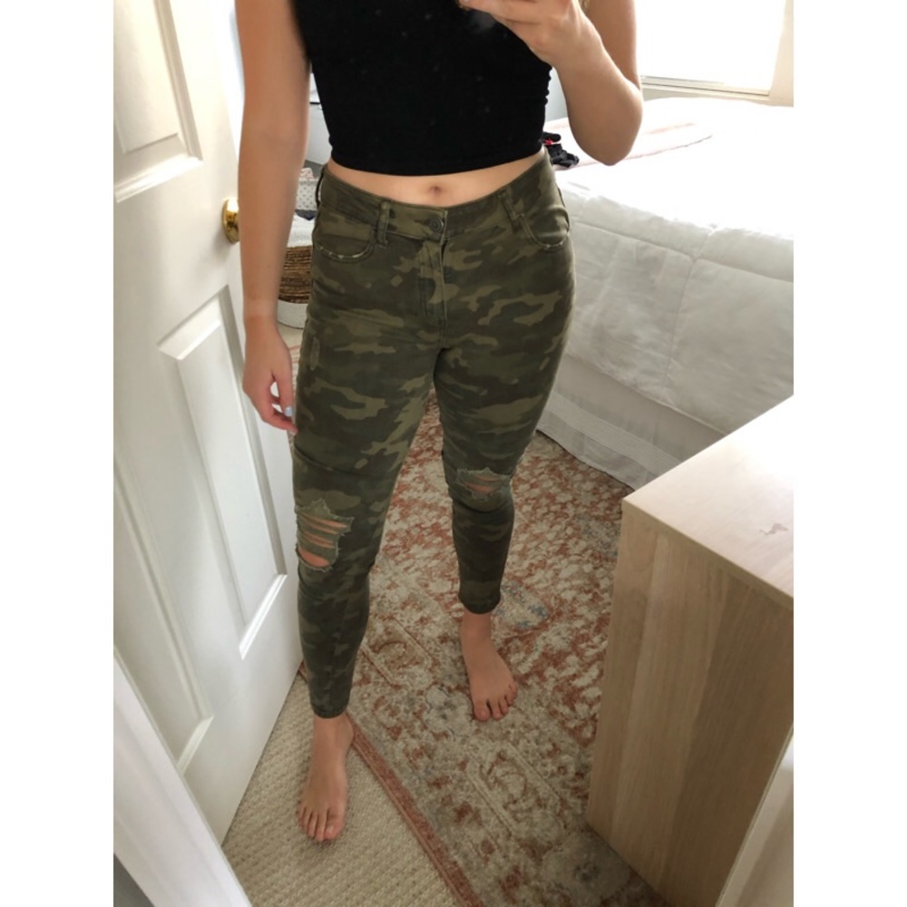 Camo Jeggings from American Eagle